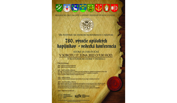 Pozvánka - 780. výročie spišských kopíjníkov Hozelec