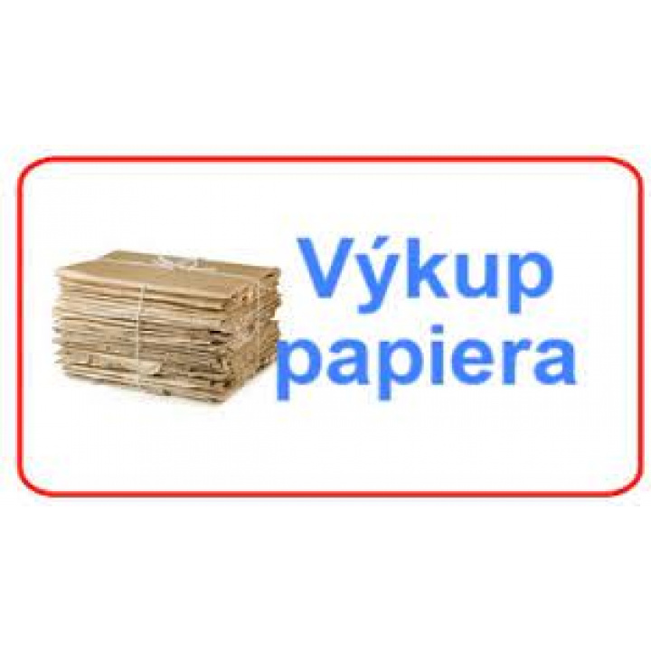 Výkup papiera Brantner 28.06.2023 - OZNAM